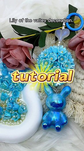 DIY Lily of the Valley Charm Tutorial with Tulips Bear Charms