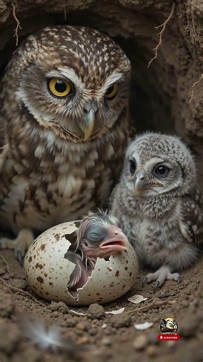 You'll be amazed to see how owls reproduce and raise their young.