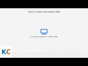How to Set an Alienware Monitor to 240Hz – DisplayPort/HDMI, OS & GPU Control Panel