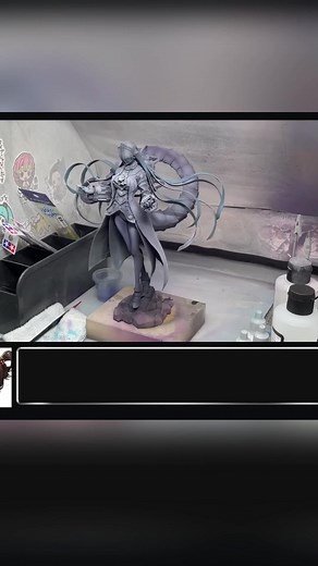 ボンドルド女体化フィギュア作り【粘土】Part 3