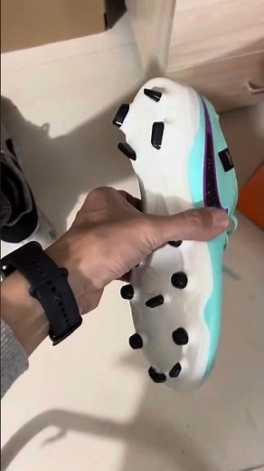 Nike Tiempo Legend X Academy FG Firm Ground Soccer Cleats - Turquoise/Purple/Black