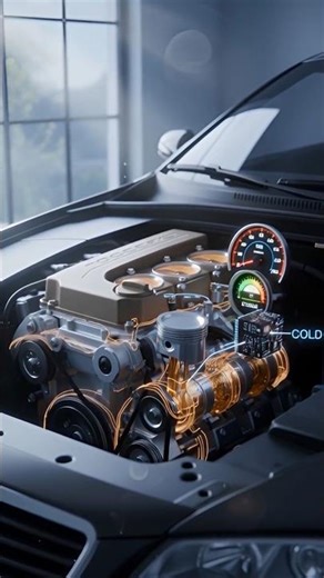 Engine Cold Starting Process|| what is Cold start #engine #automobile