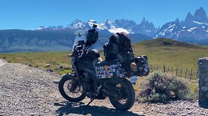 Patagonia by motorcycle: Brutal winds, endless gravel, epic glacier