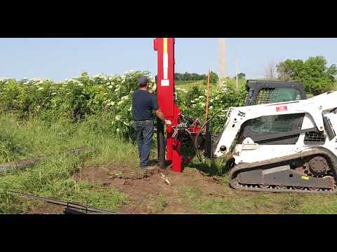 Shaver Manufacturing Post Driver Demonstration and Information Distributor Version