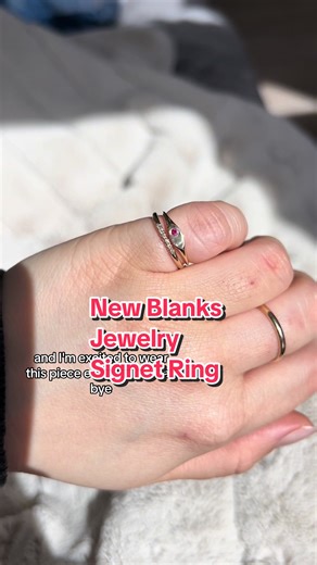 Unreal Ruby Signet Ring from Didi Rose Jewelry