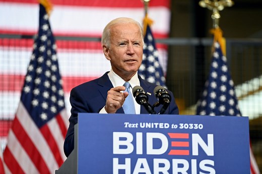 Trump, Biden trade blame over peaceful protests and violent incidents