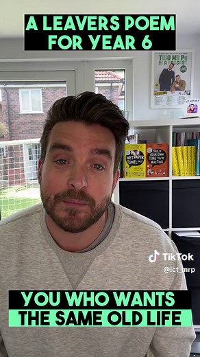 I want to share this leavers poem I share with year 6 each year…