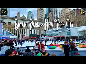Exploring Bryant Park - New York City's Hidden Gem [4K]