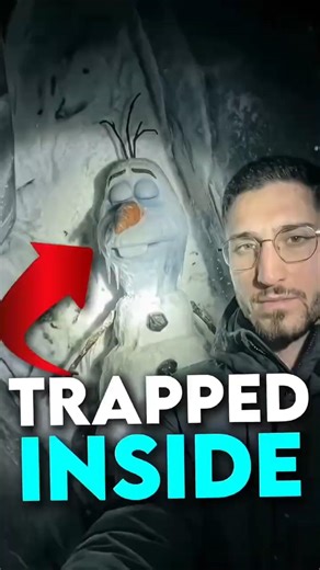 Why Are These Frozen Characters Trapped in Ice? 😱❄️