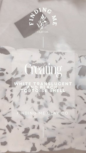 I decided to try a black and translucent white tortouise shell! I loved the idea of the contrast! These are now available on my website . . . . . #findingmeclayco #polymerclayearrings #clayearrings #makersofinstagram #womenownedbusinness #supportingsmallbusinesses #shopsmall #handmadeearrings #handmadewithlove #earringshop | Finding Me Clay Co.