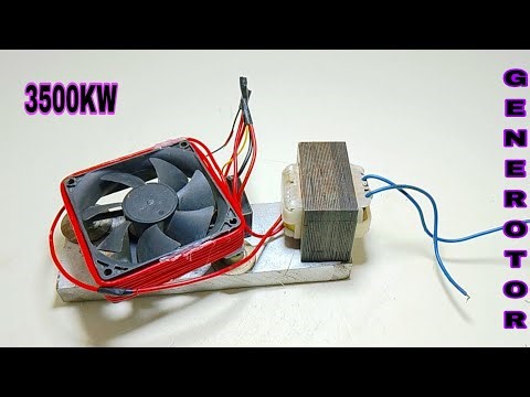 TOP IDEA 3500kw Generator 20v fridge Compressor Coil fan Motor and Transformer Generator