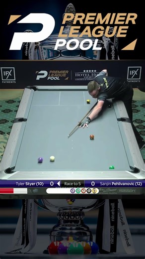 RACK 1 | TYLER STYER VS PEHLIVANOVIC | 2025 PREMIER LEAGUE POOL | #9ball #billiards #highlights