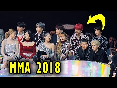 BTS MMA 2018 reactions (Blackpink mostly 😆)