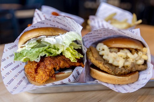 ‘It’s either big or bigger’: See mouth-watering Shaq-sized food at Michigan’s only Big Chicken