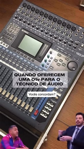 Deepsound Sonorização on Instagram: "👉 “Falar mal da 01V é falar mal da história do áudio 🎤” Nesse vídeo colocaram a Yamaha 01V como vilã, como se ninguém quisesse usar. Mas a verdade é que essa mesa fez escola no Brasil. Foi a porta de entrada de muita gente pro mundo digital, e até hoje dá um caldo em muito evento. 👉 Eu particularmente sou fã dessa mesa. Ela é resistente, prática e foi a base de aprendizado de muitos técnicos e músicos. ❌ Pode até virar piada em alguns vídeos, mas quem conh
