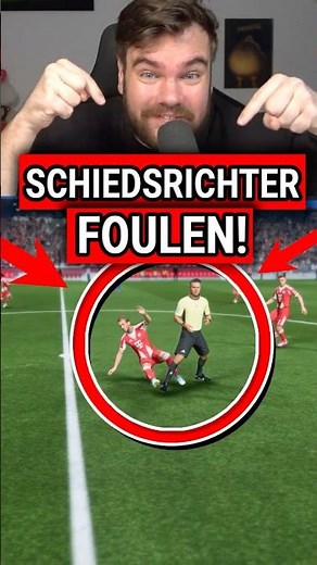 Was passiert, wenn man den SCHIEDSRICHTER foult?! 😳⚽