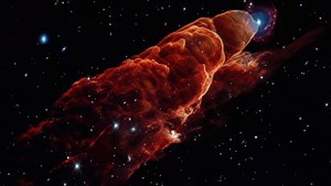 Breathtaking 'cosmic tornado' swirling image captured by NASA telescope