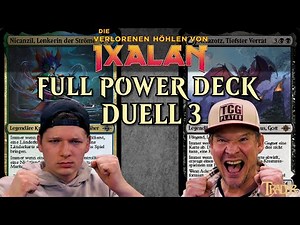MTG The Lost Caverns of Ixalan Full Power Deck Duell 3 | Magic the Gathering deutsch | Trader 2023
