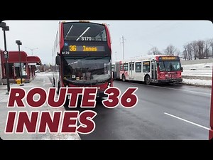 Route 36 | Place d’Orléans to Innes | Full POV Ride In An Alexander Dennis Enviro 500
