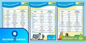 Give it a Go in Gaelic Expressions and Sayings Display Posters - Seachdain na Gàidhlig