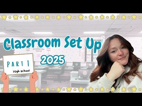Come Set Up My Classroom With Me! | CLASSROOM SET UP DAY 1