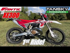 2025 Fantic XE300 First Ride!