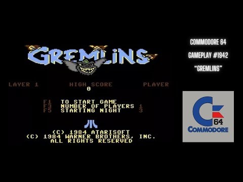 Gremlins (Commodore 64 / Gameplay #1942)