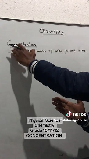 Concentration in Chemistry for Grades 10-12