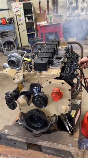 Finally! First Start on this Cummins Build