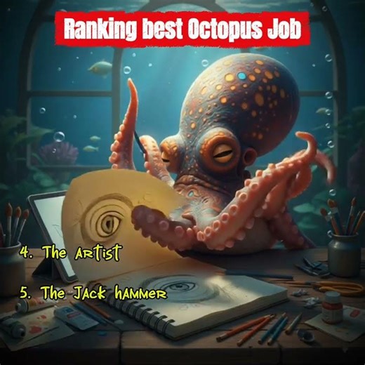 Ranking octopus funny moments🐙
