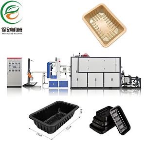 [Hot Item] Plastic PP Vegetable Tray Manufacturing Automatic Thermoforming Machine