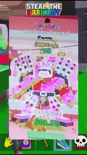 NEW SECRET IS CRAZY CODE STEAL THE BRAINROT #fortnite ALL WORKING SECRET CODES STEAL A BRAINROT MAP