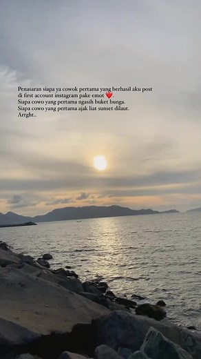 Serene Sunset Over Calm Seascape