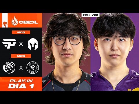 Live completa: PAIN x VKS | LEV x FX | CBLOL - Play-In dia 1 | ILHA DAS LENDAS