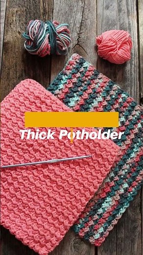 Easy Crunch Stitch Crocheting Dishcloth Pattern no holes Cotton Yarn #crochet #crochetpatterns