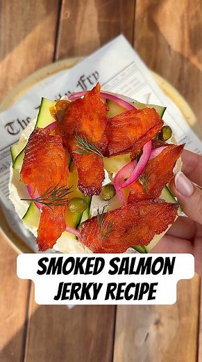I Didn’t Think Salmon Could Be Like THIS 🤤#salmonrecipe #jerky