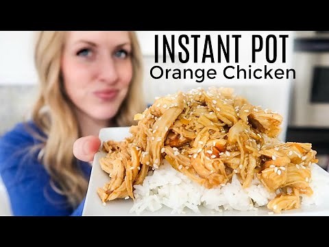 EASY Instant Pot Orange Chicken - Pressure Cooker Recipe