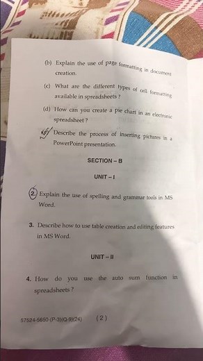 Bba 3 sem question paper introduction to information technology 2023