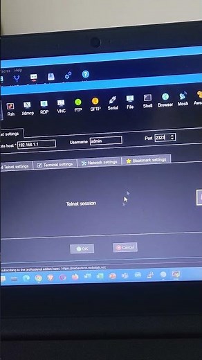 Cómo conectarse a un router Mikrotik mediante conexión Telnet con MobaXterm