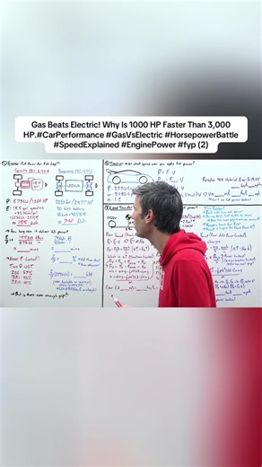 Gas Beats Electric! Why Is 1000 HP Faster Than 3,000 HP.#CarPerformance #GasVsElectric #HorsepowerBattle #SpeedExplained #EnginePower (2)