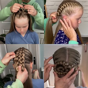 4.7K views · 143 reactions | Create the most gorgeous braided hairstyles with these tutorials ✨ | MetDaan Hairstyles | Facebook