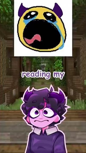 Minecraft reading my horrible hate comments 😭