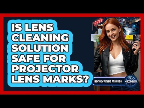 Is Lens Cleaning Solution Safe For Projector Lens Marks?