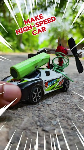 DIY Homemade Speed Car: Step-by-Step Guide | Handmade Toys