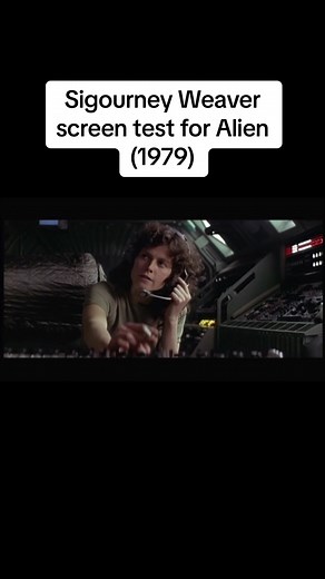 Sigourney Weaver screen test for Alien (1979)