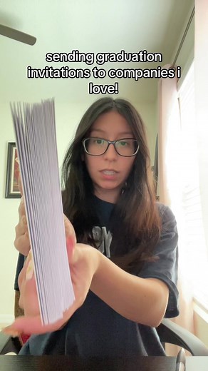 Sending Graduation Invitations to Companies I Love!