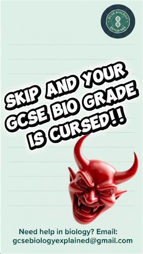 Common GCSE Biology question - DONT SKIP! SUPPORT THE CHANNEL 🙏🏻