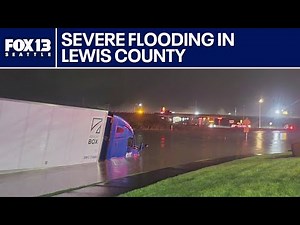 Lewis County, WA flooding impacts roads, safety | FOX 13 Seattle