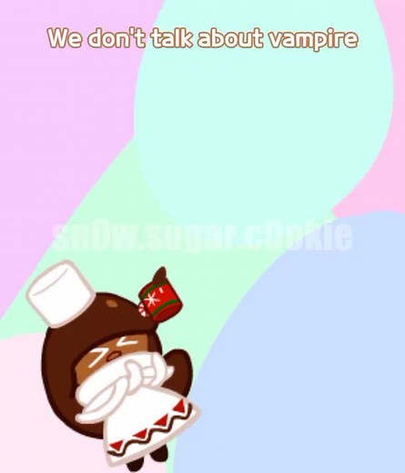 Made this lmao (#cocoacookie #mintchococookie #vampirecookie #mintchocoxcocoa )