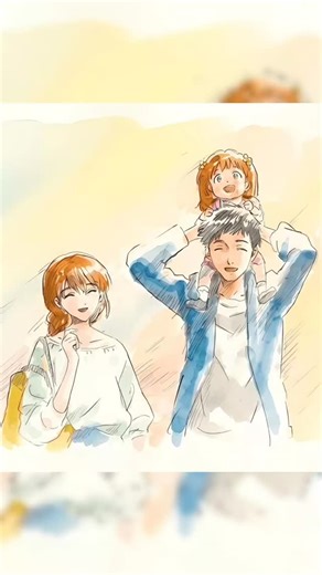 Chiyo | In the new EVANGELION 30th anniversary animated short, Shinji and Asuka were presented happily married and with a child. The project works... | Instagram